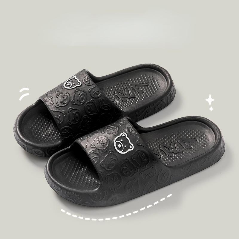 Women Thick Platform Cloud Slippers Summer Beach Eva Soft Sole Slide Sandals Leisure Men Ladies Indoor Bathroom Anti-slip Shoes
