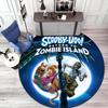 Halloween supernatural comedy adventure movie Scooby-Doo Round Carpet Soft Home Decoration Corridor Table and Chair Anti slip Outdoor Floor Mat rug 19