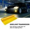 12"x72" Neo Amber Golden Yellow Headlight Taillight Fog Light Vinyl Tint Film