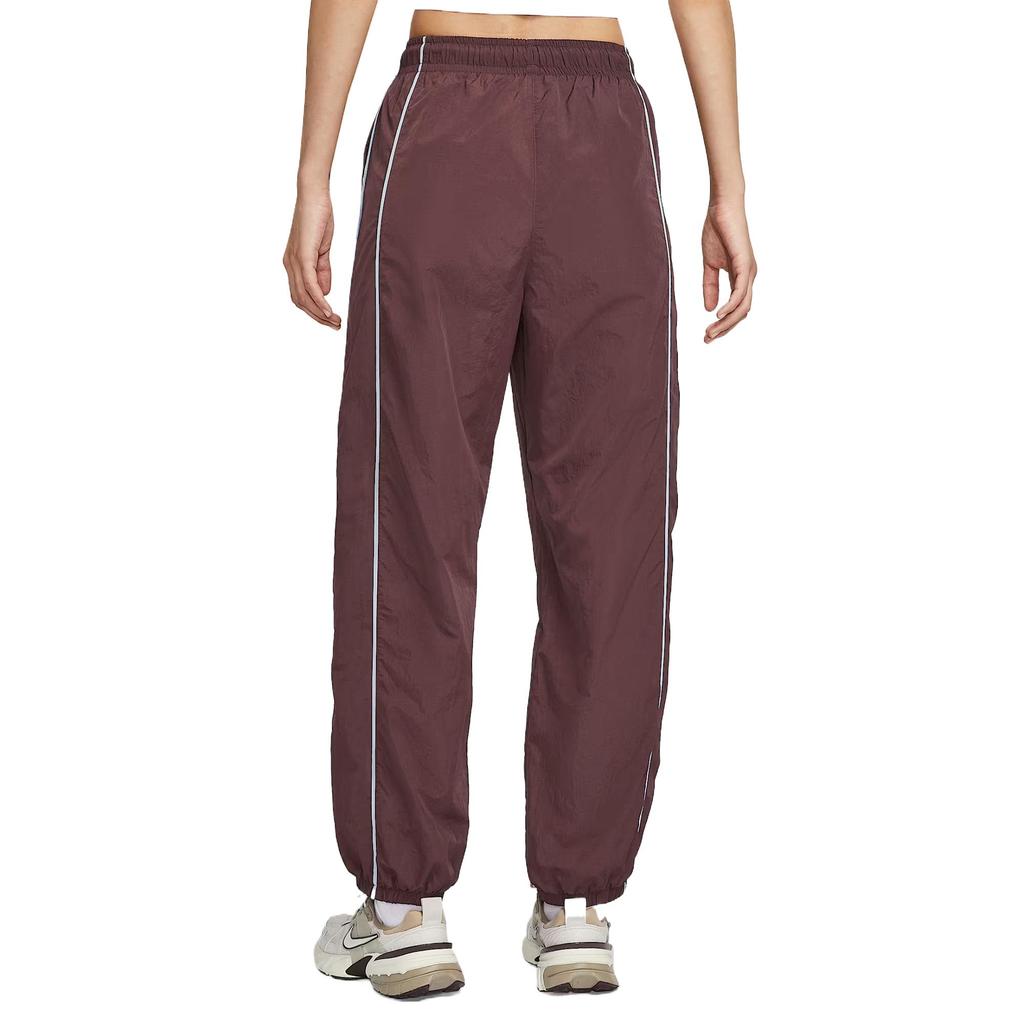 Nike Спортивные брюки Windrunner Burgundy Crush женские тканые IM8032-652