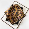 Leopard Print Collection 70 * 70 Satin Chiffon Imitation Silk Headscarf Square Scarf Silk Scarf Spot
