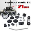 21pc Complete Set Upgrade Bushing MT Gearbox Rebuild Kit Shifter Lever Adjuster gear lever repair For VW Golf MK4 2000 2001 2002