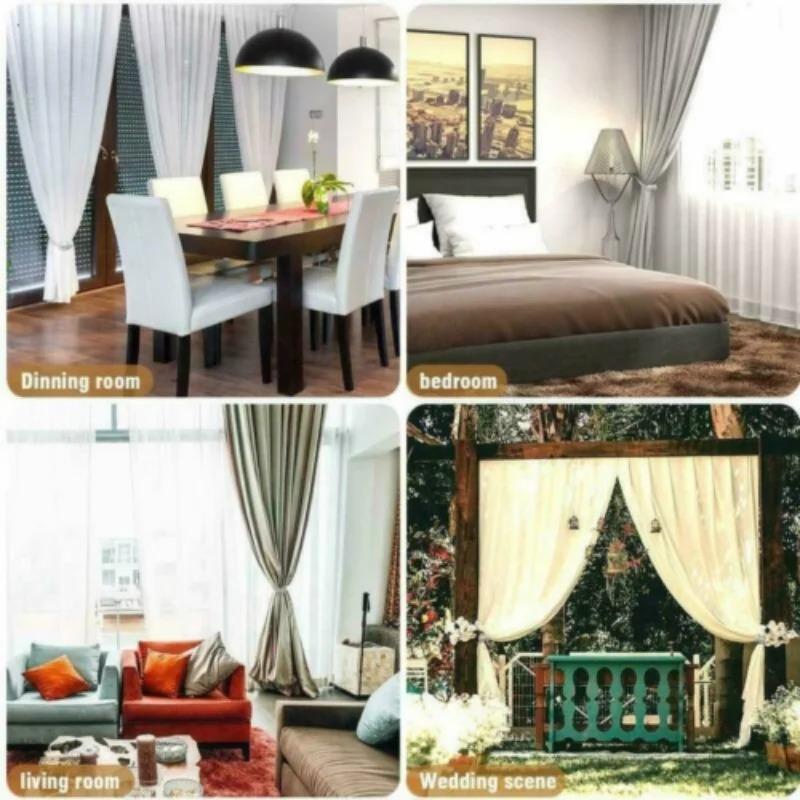 Подхваты для штор - Магнитные подхваты для штор, Удобные подхваты для штор в европейском стиле, Декоративные шторы из полиэстера для дома