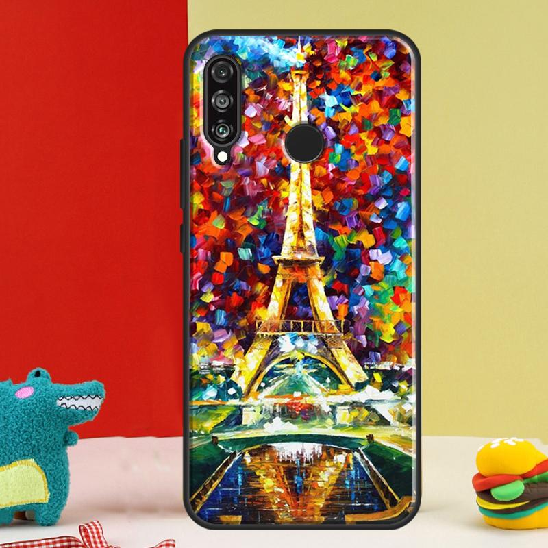 Эйфелева башня Париж Для Huawei Nova 9 10 SE 12i 12s 11i 5T Y91 Y90 Y60 Y70 Y72 Y61 P60 Pro P20 P30 P40 Lite Чехол