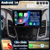 Android 14 Автомагнитола Carplay Для SsangYong Korando 3 Actyon 2 2013 - 2017 Мультимедийный Видеоплеер Навигация GPS Стерео 2Din DVD