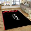 Man Truck Logo 3D Printing Rug Mat for Living Room Bedroom Home Decor Floor Mat Non-slip Decoration for Sofa Doormat Gift Kid