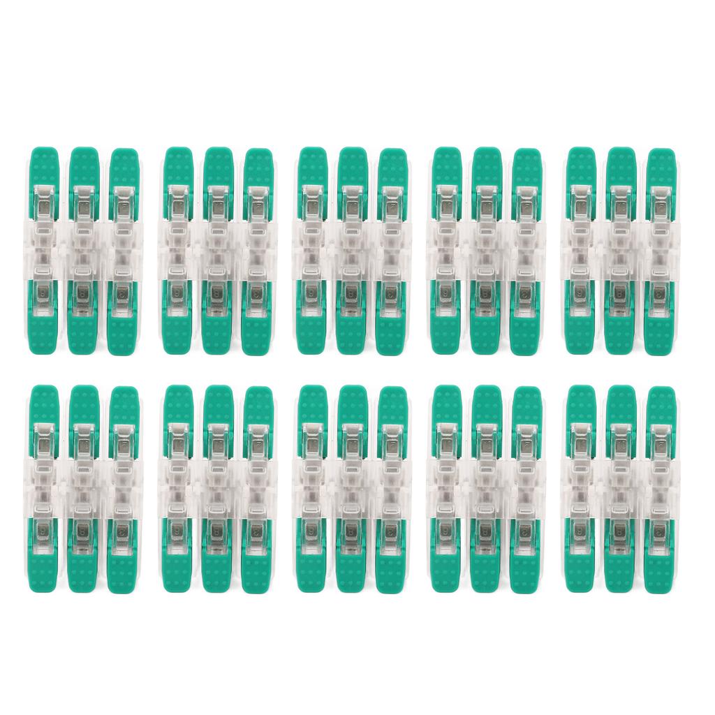 10 шт. 3 в 3 выхода Разъем для проводов Быстрое подключение Клемма проводника Электрические кабельные соединители 0,5-6 мм²