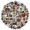 50 Creative Steam Era Theme Graffiti Stickers Graffiti Stickers Decorate Mobile Phone Case