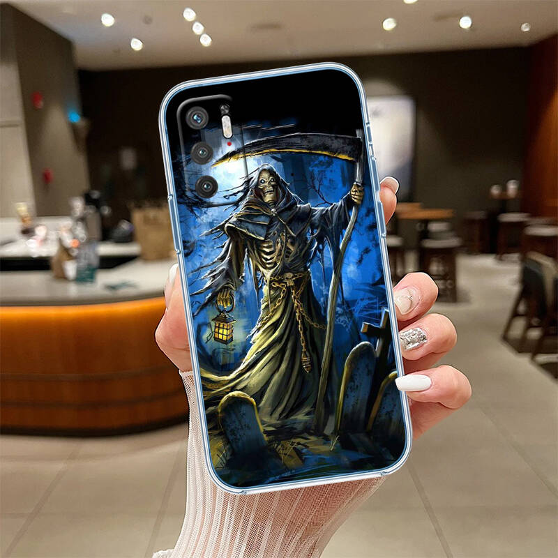 Skeleton Skull Case for Motorola E7 E22 E20 E13 E15 E22S E30 E40 G10 G20 G04 G22 G23 G05 G75 G35 G55 G6 G7 G8 G9 Plus Power Play