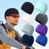 Quick-Dry Windproof Cycling Beanie with Sunshade & Ear Covers