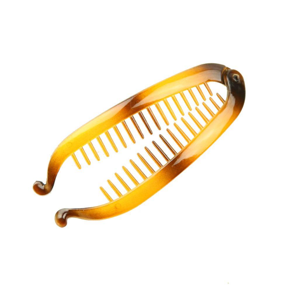 Держатель для хвоста, заколки-бананы, заколки для волос, головные уборы, когти, зажимы для волос, заколка в форме рыбы, женская шпилька