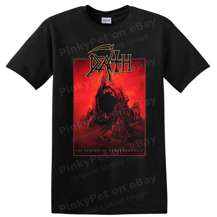 Музыкальная футболка Death Metal Черная Death Core Обложка Альбома Футболка Группы