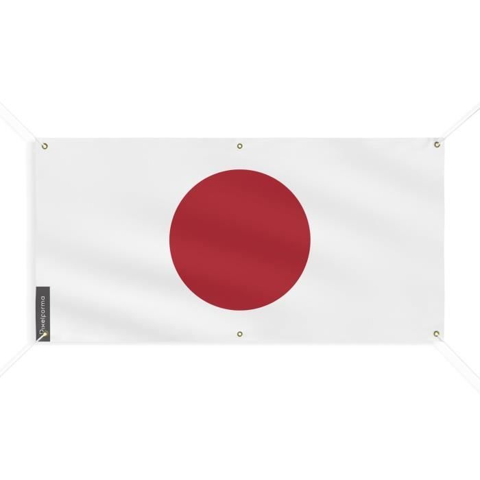Bannière - Japon - 180x360cm - Polyester - 6 Oeillets - Extérieur