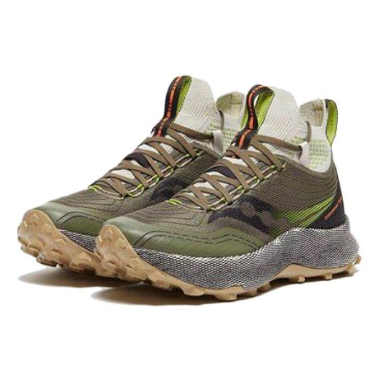 SAUCONY Мужские кроссовки Endorphin Trail Mid Olive Black S20646-06