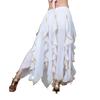Костюм для восточных танцев для женщин Юбка для belly dance Шифоновая макси-юбка с оборками Наряд для танцовщицы живота Костюмы на Хэллоуин