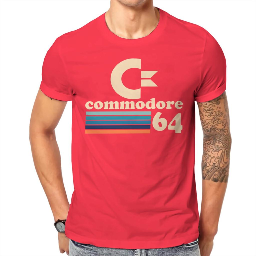 Commodore 64 Computers T Shirt Homme Unisexs Tshirt Cotton Unisex Clothing