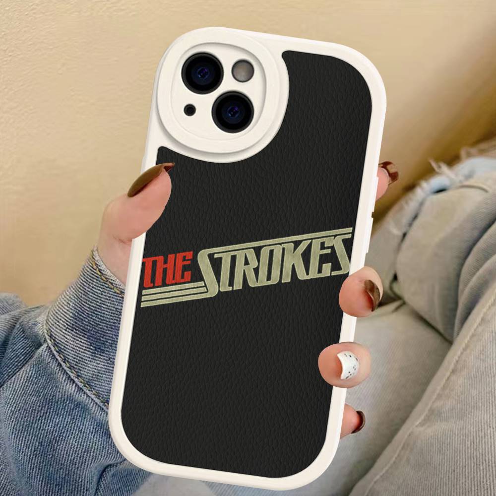 Rock Band The S-Strokes Phone Case For IPhone 11 12 13 14 15 16 Pro Max Plus Leather Cover
