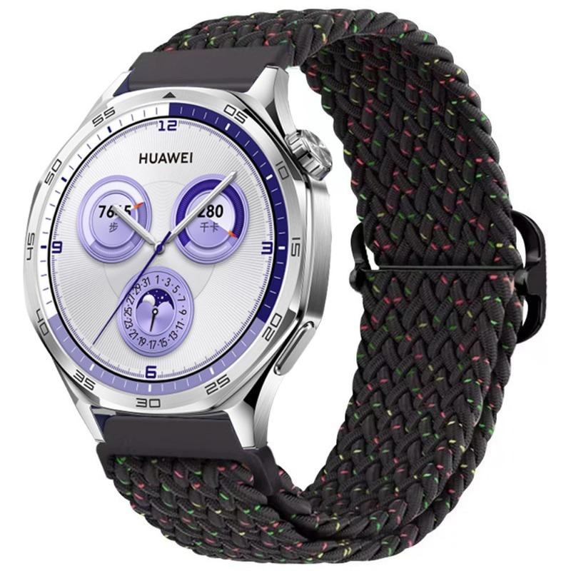 22 мм 20 мм Нейлоновый ремешок для Huawei Watch GT6/GT5 4 3 Pro 46 мм Эластичный браслет для Samsung Galaxy Watch 7 6 classic 5 4 Band