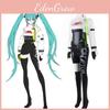Костюм для косплея Hatsune Miku в гоночном костюме Набор для женщин Высококачественные ткани Тщательная работа Аутентичный дизайн