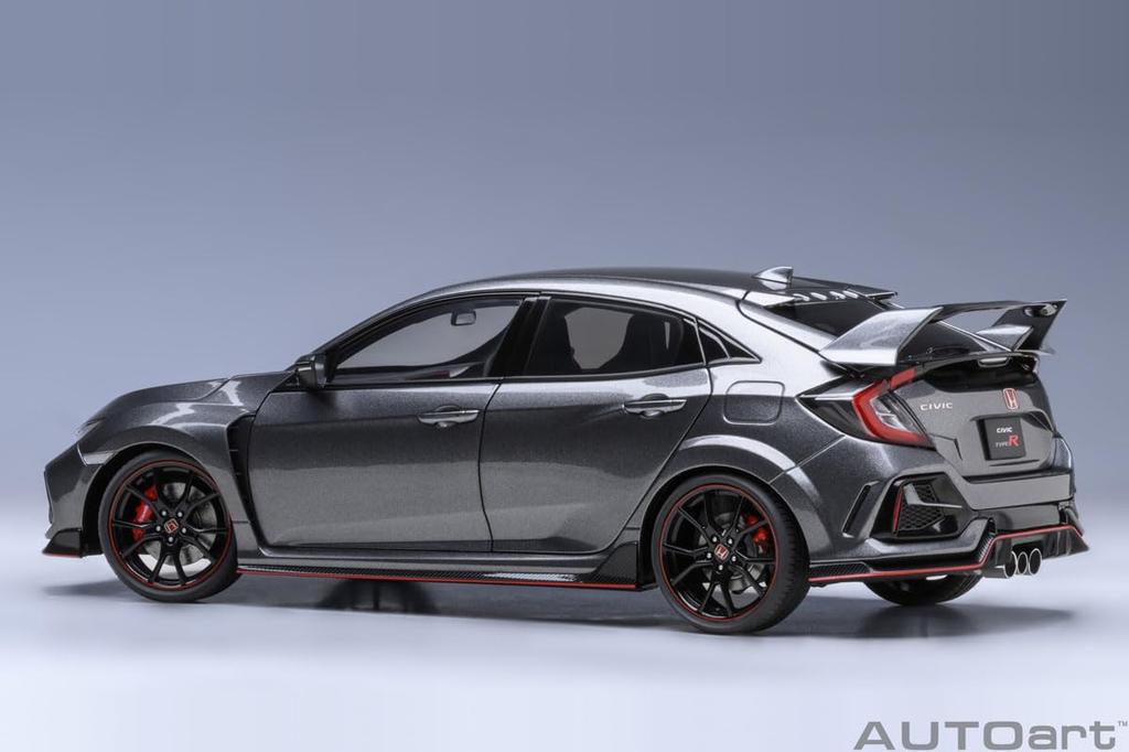 AUTOart Scale Honda Civic Type R 2021 Polished Metallic Finished Model 1/18 (FK8)