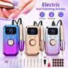 32 Speeds Electric Nail File LED Display Nail Grinder Electric Nail Polishing Grinder  Nail Tools