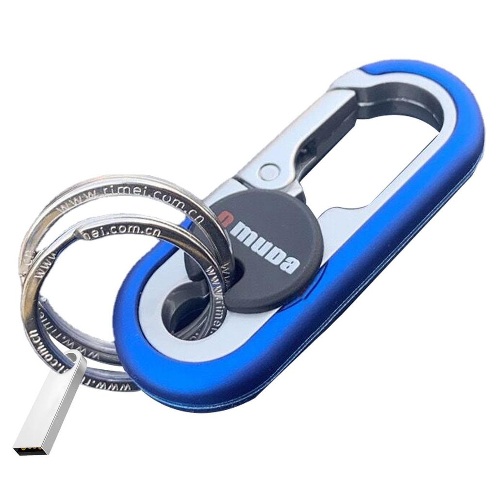 Key Carabiner - Key Fastener, Key Organizer | Mens Zinc Alloy Car Keychain with
