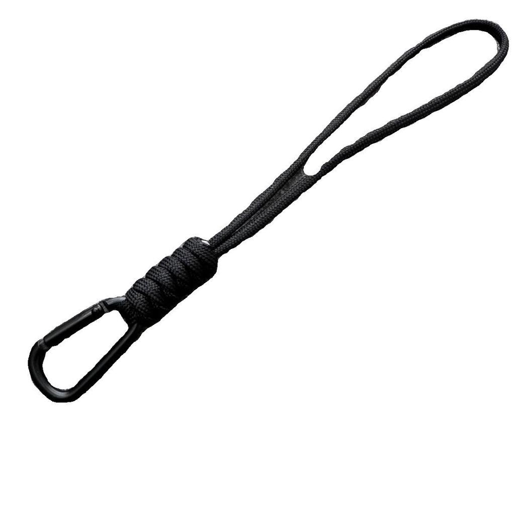 Ручная плетёная брелок-паракорд с металлическим карабином