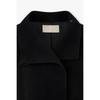 Voice Of Voices Cashmere Blend High Neck Half Coat 7156416002