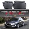 Солнцезащитная сетка-шторка на магнитах для Peugeot 408 - Самоклеящаяся теплоизоляционная защита от солнца.