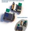 OLED 0,5-дюймовый цифровой вольтметр 0-30 В, 2-проводной, 3-проводной, самый маленький дисплей напряжения для приложений тестирования возобновляемой энергии