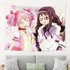 Puella Magi Madoka Magica Гобелен Волшебная Девочка Аниме Настенный Декор для Спальни Домашний Декор Эстетичные Аксессуары для Комнаты
