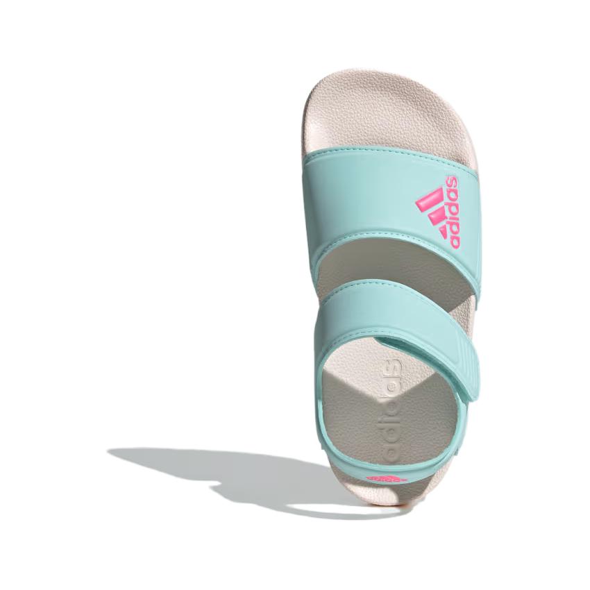 Adidas Adilette Sandals Non-Slip Durable Kids Sandals Kids Sandals White Blue ID3379