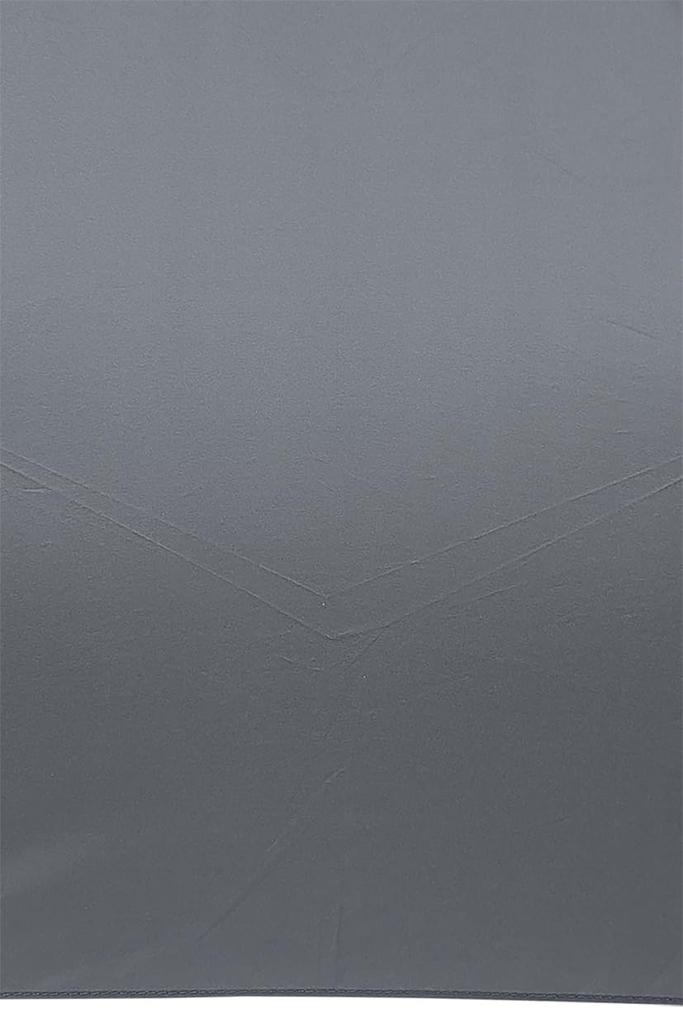 Rose Sangyo Длинный Мини Складной Однотонный Плоский 82650520 Мужской Зонт, 65см, Зонт, Цвет, Серый,