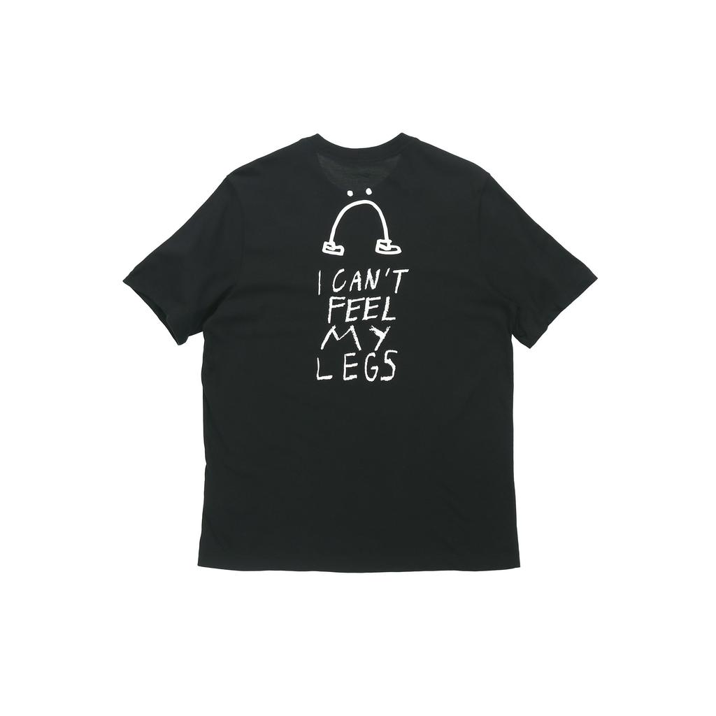 Nike Smiley Casual Short Sleeve T-Shirt Men Tops Black AO0624-010