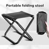 Portable Outdoor Folding Stools Small Ultralight Fishing Camping Chair Easy Storage Foldable Pocket Picnic Stool Queuing Benche.