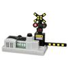 TAKARA TOMY "Tomica Tomica Town Sound and Light Railroad Crossing" Miniature Car Toy for Ages 3 and Up