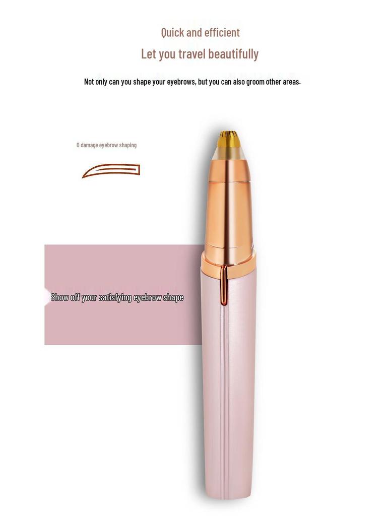 Rechargeable Electric Eyebrow Trimmer for Men & Women - 2022 Model