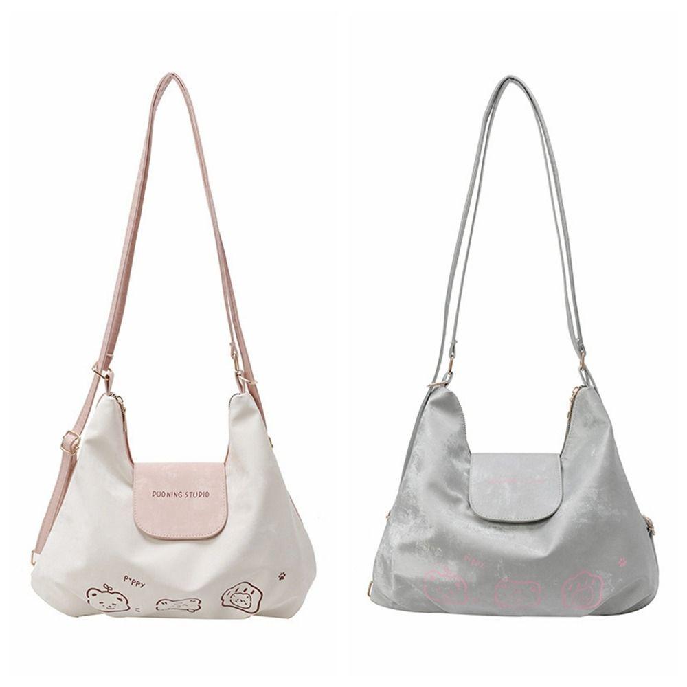 Multifunctional Shoulder Bag PU Women's Backpack Casual Cartoon Crossbody Bag Ladies/Girls