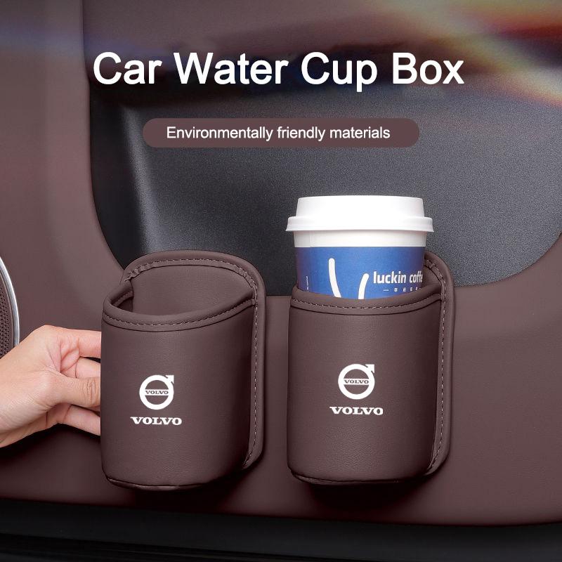 Car Water Cup Holder Mobile Holder Beverage Multifunctional Box Holder for Volvo XC40 XC90 V40 V90 V60 XC60 S80 S60 S90 C40 V70