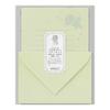 Midori Бумага васи Letter Floral с бумагой 86931006 Набор, Футляр, Зеленый,