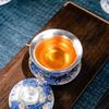 Chaxun Gilded Silver Ceramic Tea Set