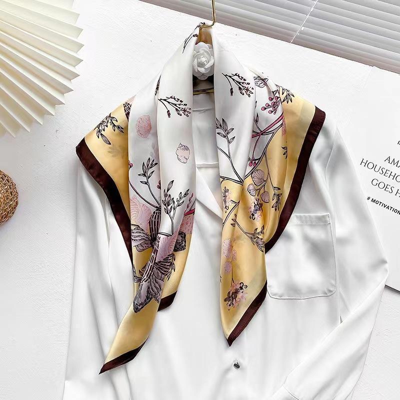 Professional Scarf Women's Spring and Summer Scarf Printed Scarf