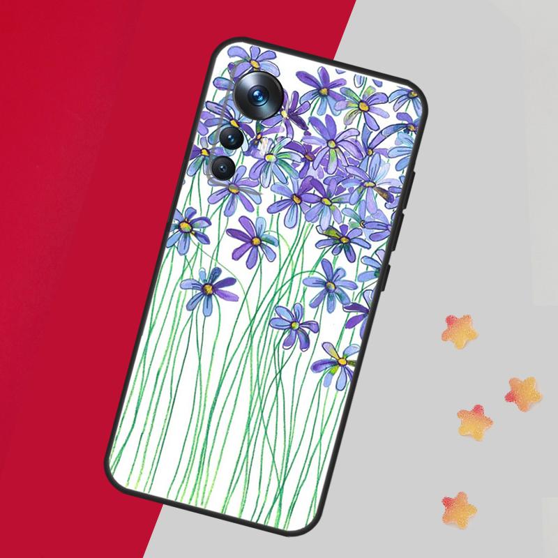 Акварельный чехол с ромашками для Xiaomi 15 Ultra 13 14 11T 12T 13T 14T Pro Чехол для POCO F7 F6 F5 X3 X5 X6 X7 Pro