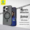 Синий ультратонкий магнитный бронечехол для телефона Blue Gorilla для iPhone