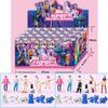 24 шт. Случайная коробка-сюрприз 5-12 см Аниме K-pop Охотники на демонов Женская группа RUMI MIRA ZOEY Фигурка Экшн ПВХ Модель Игрушки Украшения Подарки