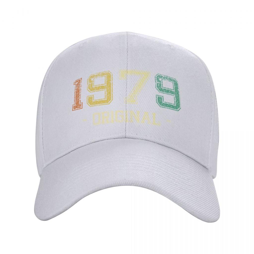 Винтажная бейсболка 1979 года, WoUnisex, унисекс, дышащая, подарок на день рождения 1979 года, шляпа для папы, спортивные бейсболки, весенне-летние шапки