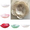 Crystal Glass Art Glass Bowl Versatile Candy Tray Trinket Fruit Plates Bowl  Snack