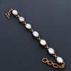 Moonstone Gemstone Handmade Copper Electroformed Jewelry Beauteous Bracelet For Love