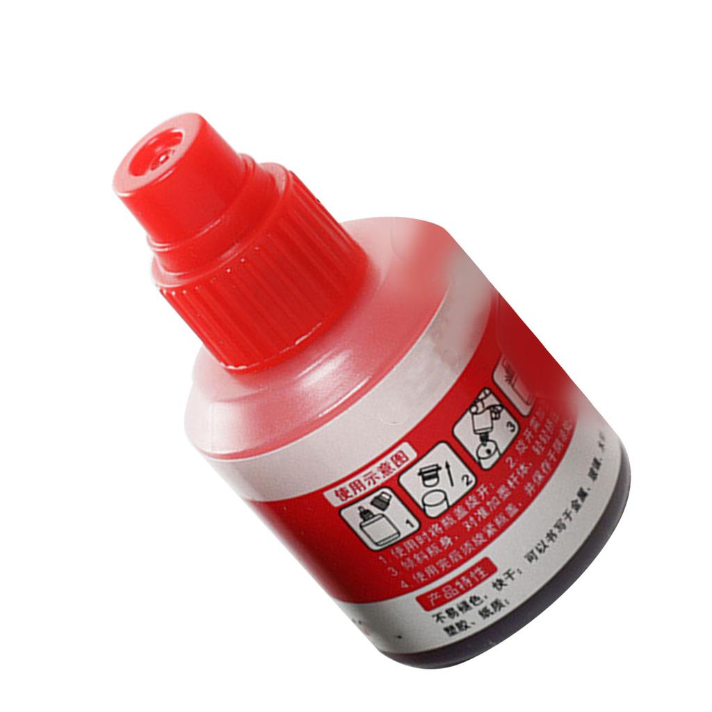 Чернила для маркера водостойкие, устойчивые к выцветанию, быстрозаправляемые масляные чернила для маркера с системой дозирования капель