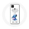 Case - Maniacase - Xiaomi Redmi 9C - Soft - White - Lilo and Stitch Ohana Quote